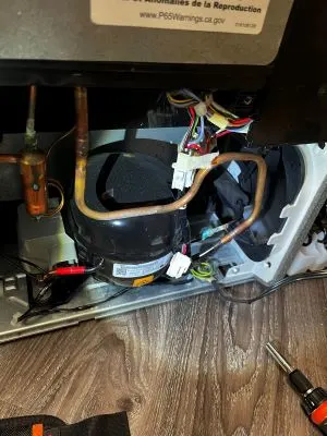 مشکل خنک نکردن موتور یخچال