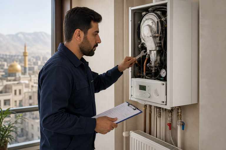 خدمات سرویس و تعمیر پکیج