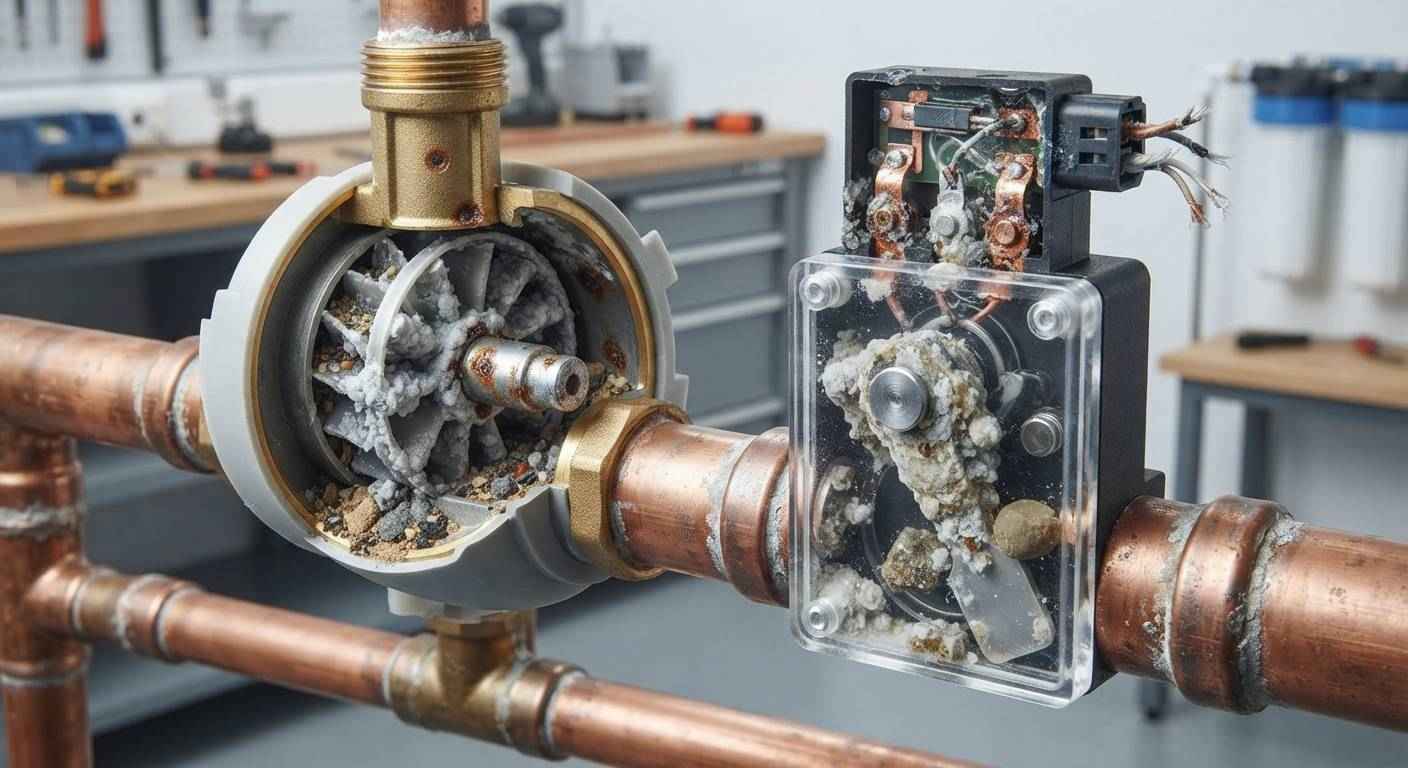 چرا فلوسوئیچ یا فلومتر خراب می شود؟